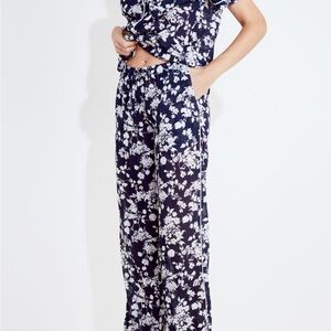 Haven Well Within Cotton Dobby Shadow Floral Sleep Pant